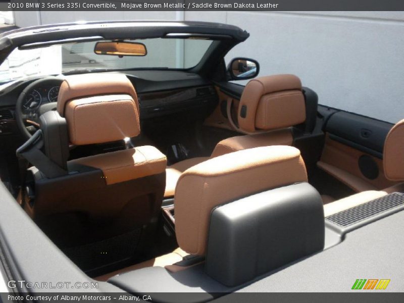 Mojave Brown Metallic / Saddle Brown Dakota Leather 2010 BMW 3 Series 335i Convertible