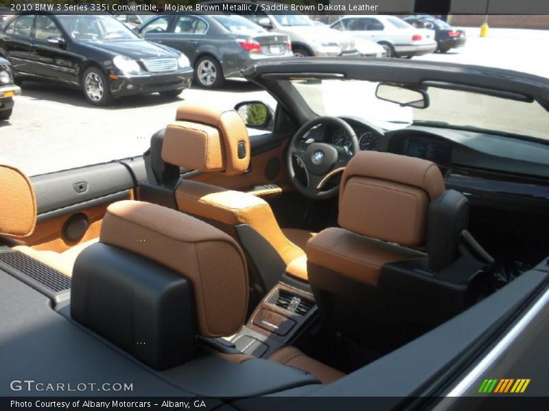 Mojave Brown Metallic / Saddle Brown Dakota Leather 2010 BMW 3 Series 335i Convertible