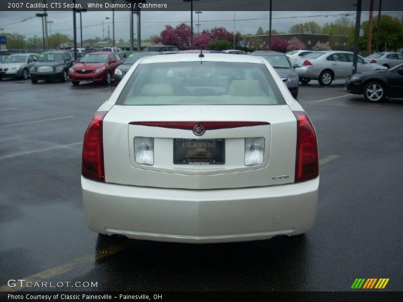 White Diamond / Cashmere 2007 Cadillac CTS Sedan