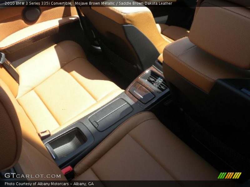 Mojave Brown Metallic / Saddle Brown Dakota Leather 2010 BMW 3 Series 335i Convertible