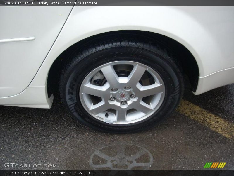 White Diamond / Cashmere 2007 Cadillac CTS Sedan
