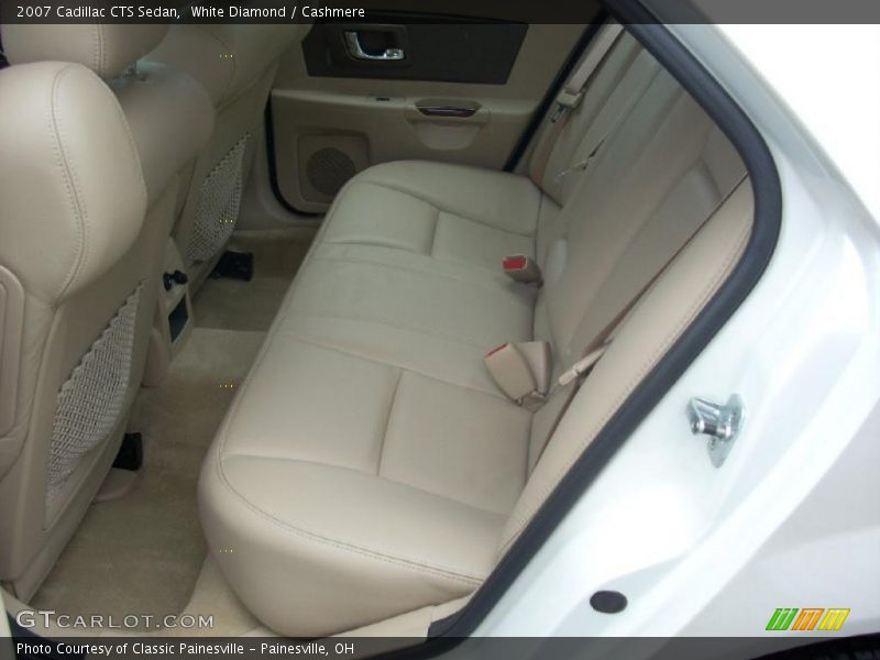 White Diamond / Cashmere 2007 Cadillac CTS Sedan
