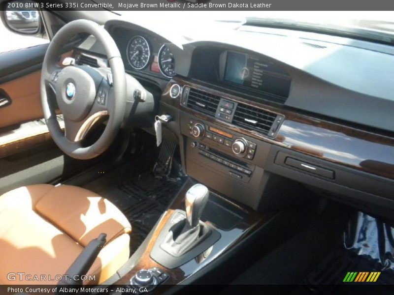 Mojave Brown Metallic / Saddle Brown Dakota Leather 2010 BMW 3 Series 335i Convertible