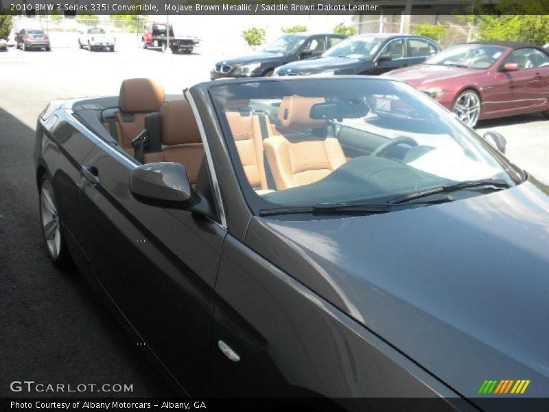 Mojave Brown Metallic / Saddle Brown Dakota Leather 2010 BMW 3 Series 335i Convertible