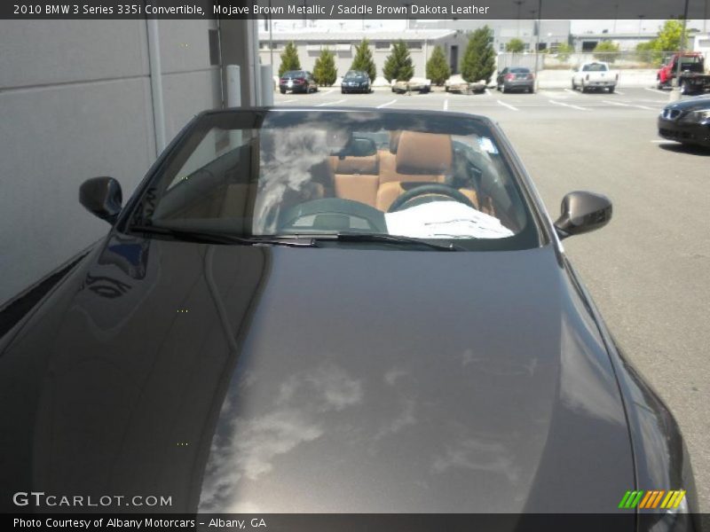 Mojave Brown Metallic / Saddle Brown Dakota Leather 2010 BMW 3 Series 335i Convertible