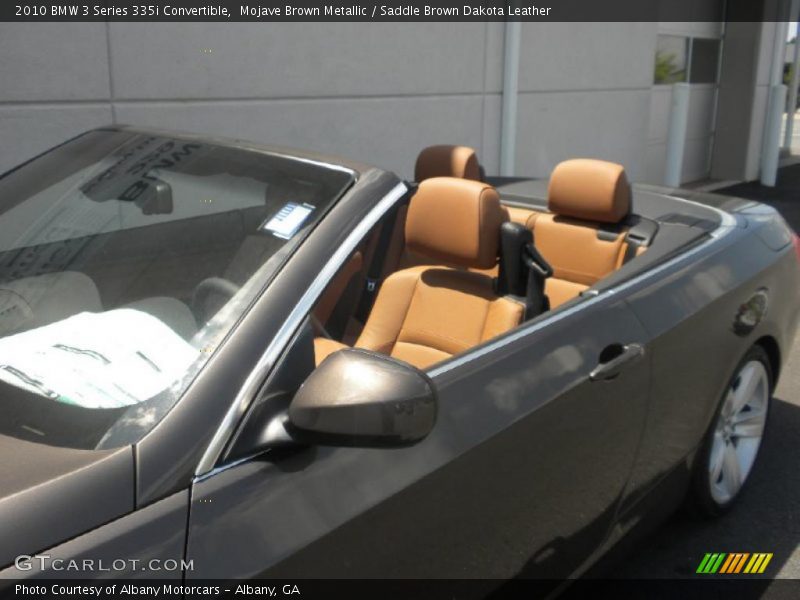 Mojave Brown Metallic / Saddle Brown Dakota Leather 2010 BMW 3 Series 335i Convertible