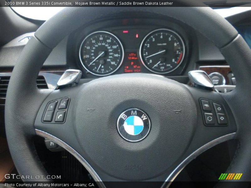 Mojave Brown Metallic / Saddle Brown Dakota Leather 2010 BMW 3 Series 335i Convertible