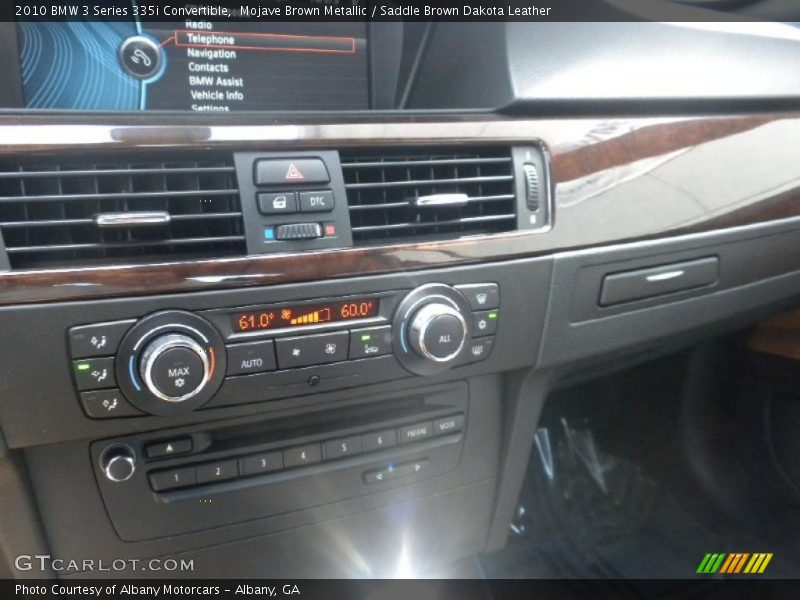 Mojave Brown Metallic / Saddle Brown Dakota Leather 2010 BMW 3 Series 335i Convertible