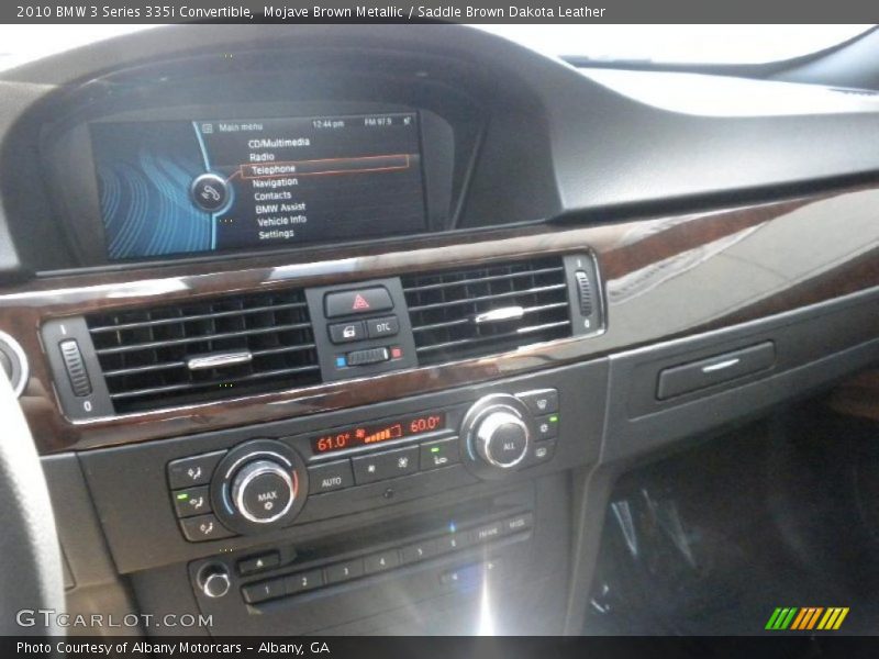 Mojave Brown Metallic / Saddle Brown Dakota Leather 2010 BMW 3 Series 335i Convertible
