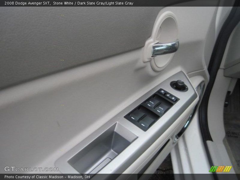 Stone White / Dark Slate Gray/Light Slate Gray 2008 Dodge Avenger SXT