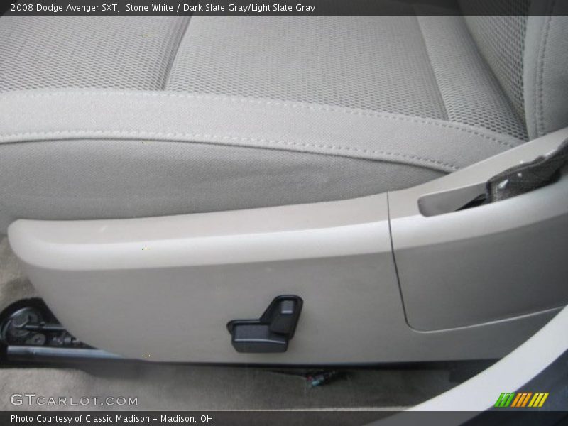 Stone White / Dark Slate Gray/Light Slate Gray 2008 Dodge Avenger SXT