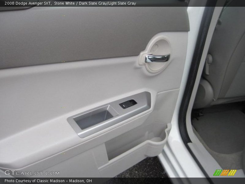 Stone White / Dark Slate Gray/Light Slate Gray 2008 Dodge Avenger SXT