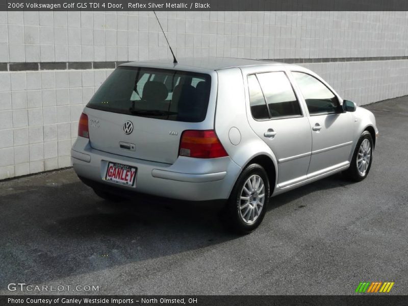 Reflex Silver Metallic / Black 2006 Volkswagen Golf GLS TDI 4 Door