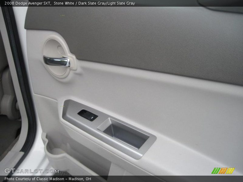 Stone White / Dark Slate Gray/Light Slate Gray 2008 Dodge Avenger SXT