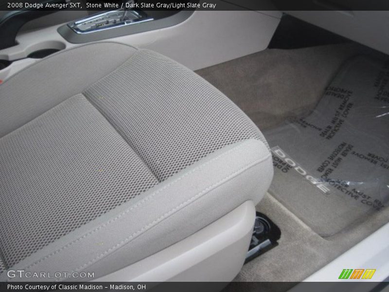 Stone White / Dark Slate Gray/Light Slate Gray 2008 Dodge Avenger SXT