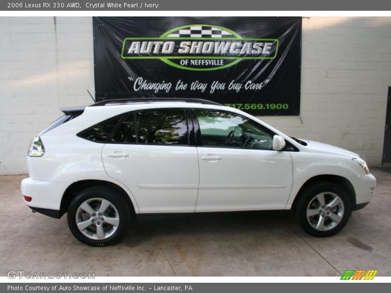 Crystal White Pearl / Ivory 2006 Lexus RX 330 AWD