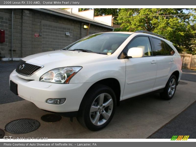Crystal White Pearl / Ivory 2006 Lexus RX 330 AWD