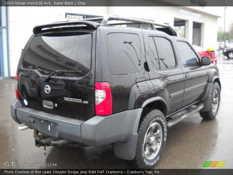 Super Black / Gray 2004 Nissan Xterra SE 4x4