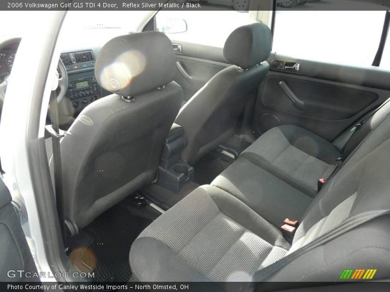Reflex Silver Metallic / Black 2006 Volkswagen Golf GLS TDI 4 Door