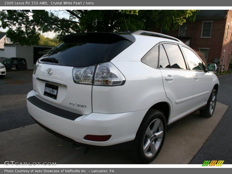 Crystal White Pearl / Ivory 2006 Lexus RX 330 AWD