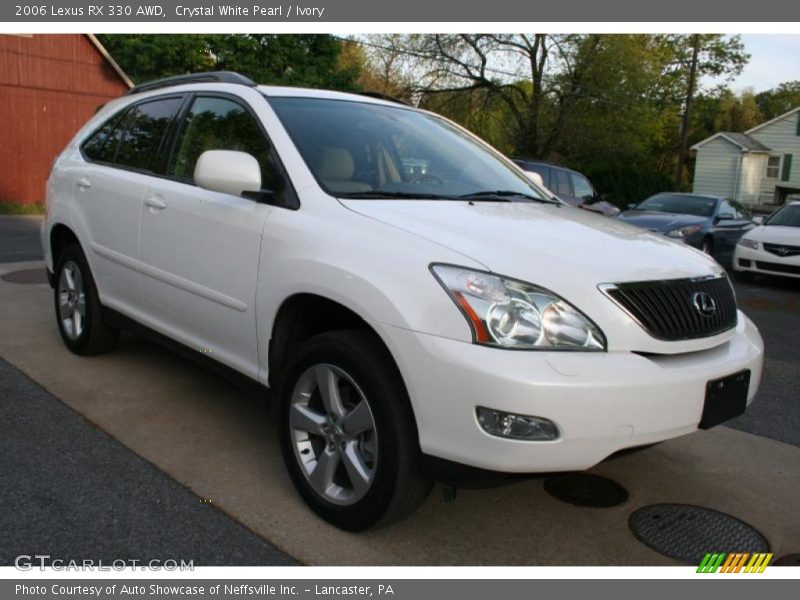 Crystal White Pearl / Ivory 2006 Lexus RX 330 AWD