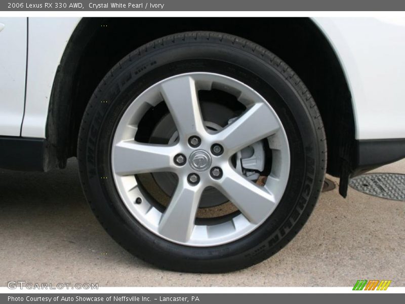 Crystal White Pearl / Ivory 2006 Lexus RX 330 AWD