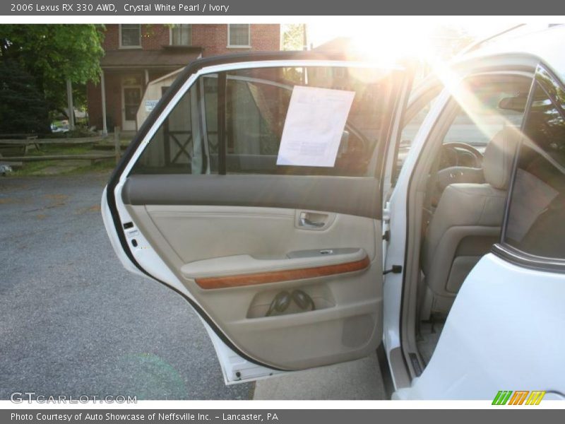 Crystal White Pearl / Ivory 2006 Lexus RX 330 AWD