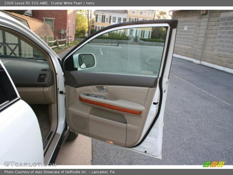 Crystal White Pearl / Ivory 2006 Lexus RX 330 AWD