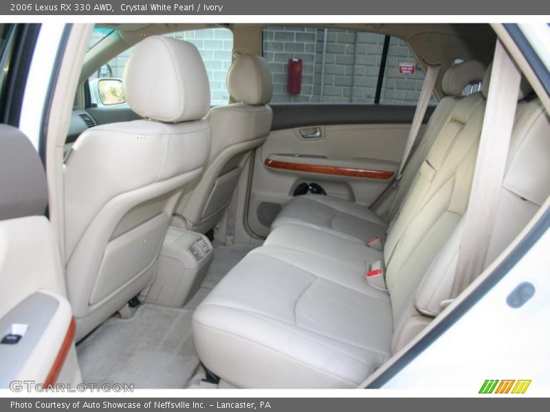 Crystal White Pearl / Ivory 2006 Lexus RX 330 AWD