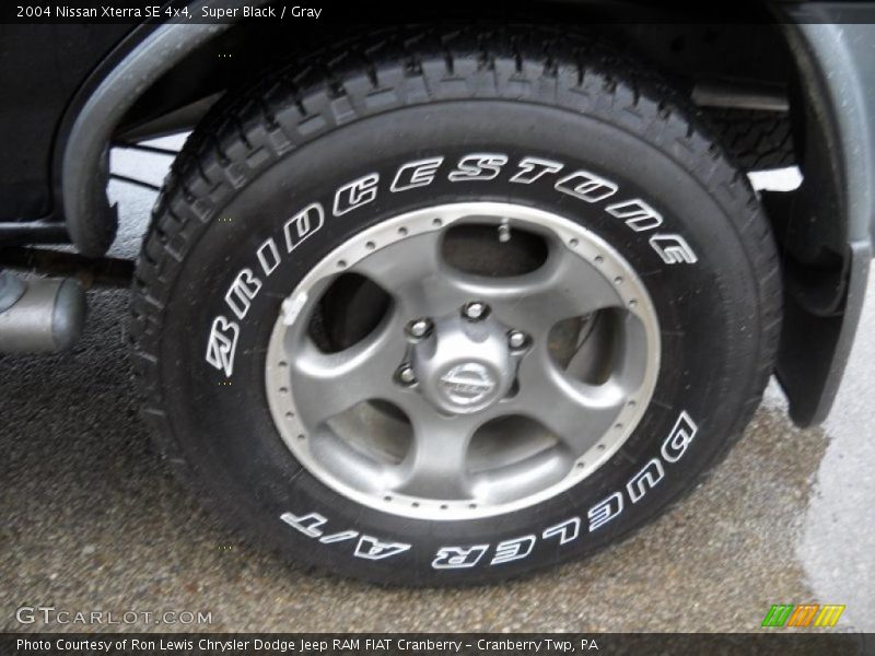 Super Black / Gray 2004 Nissan Xterra SE 4x4