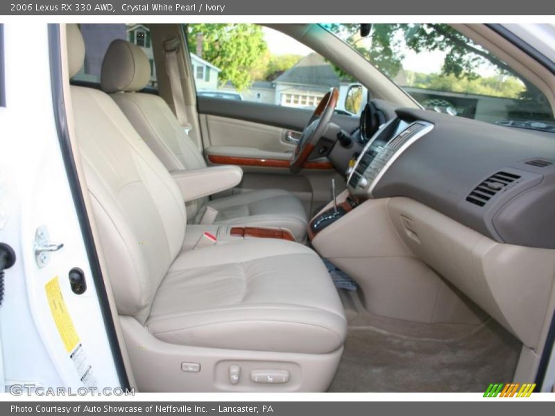 Crystal White Pearl / Ivory 2006 Lexus RX 330 AWD