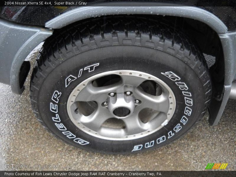 Super Black / Gray 2004 Nissan Xterra SE 4x4