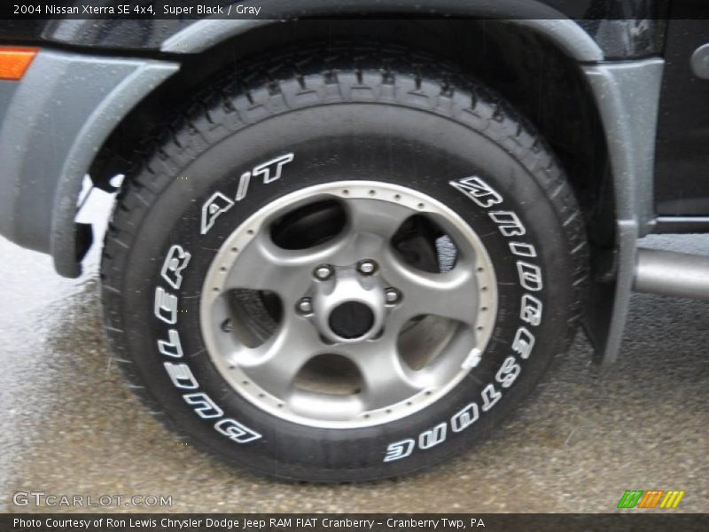 Super Black / Gray 2004 Nissan Xterra SE 4x4