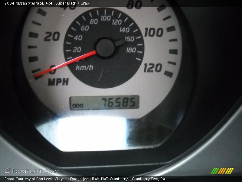 Super Black / Gray 2004 Nissan Xterra SE 4x4