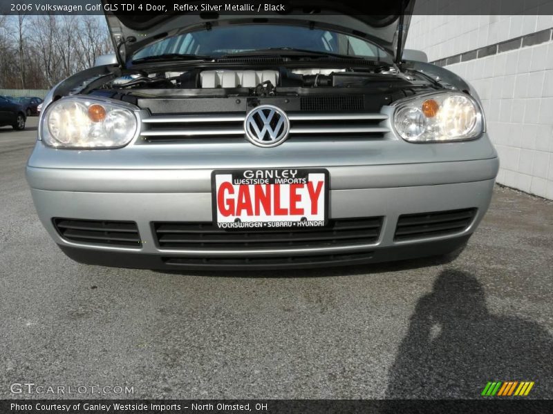 Reflex Silver Metallic / Black 2006 Volkswagen Golf GLS TDI 4 Door