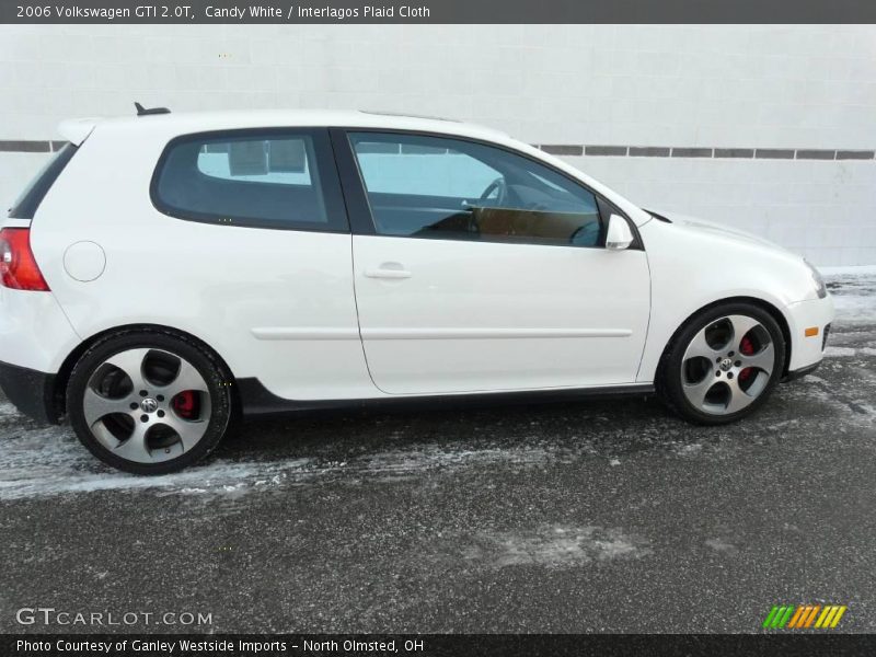 Candy White / Interlagos Plaid Cloth 2006 Volkswagen GTI 2.0T