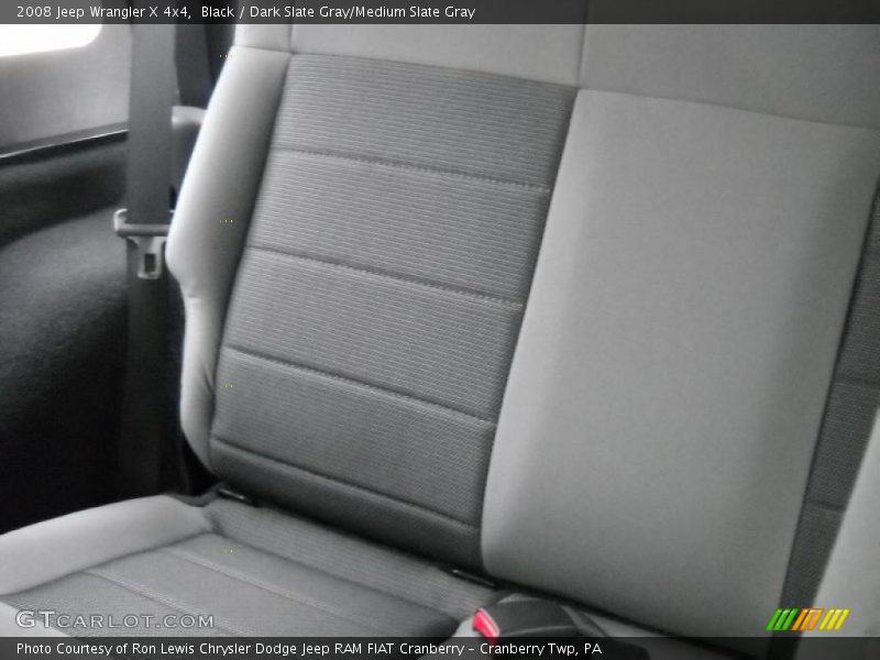 Black / Dark Slate Gray/Medium Slate Gray 2008 Jeep Wrangler X 4x4