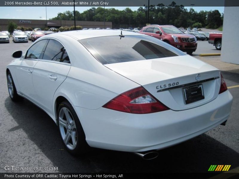 Alabaster White / Ash Grey 2006 Mercedes-Benz CLS 500