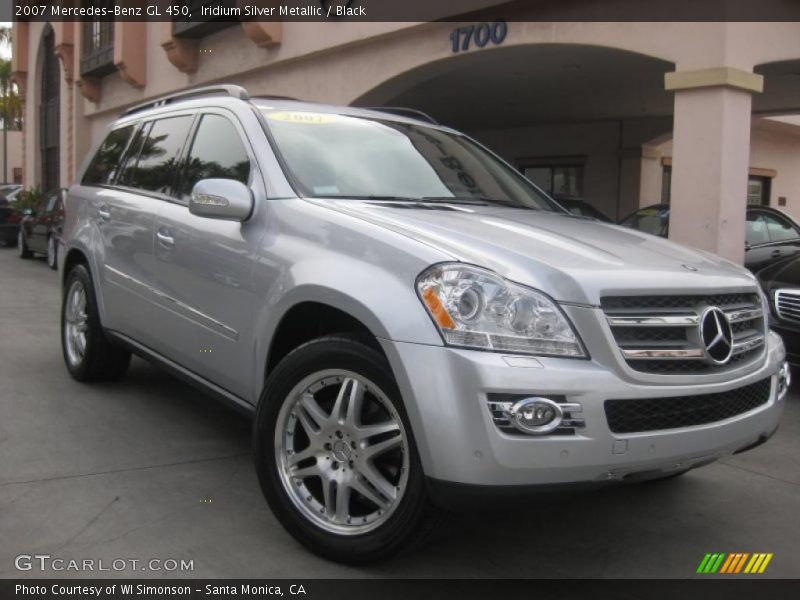 Iridium Silver Metallic / Black 2007 Mercedes-Benz GL 450