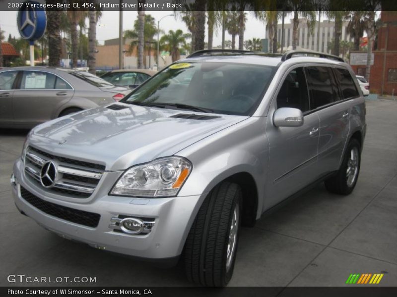 Iridium Silver Metallic / Black 2007 Mercedes-Benz GL 450