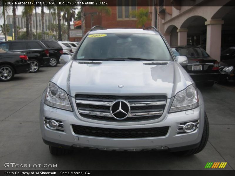Iridium Silver Metallic / Black 2007 Mercedes-Benz GL 450