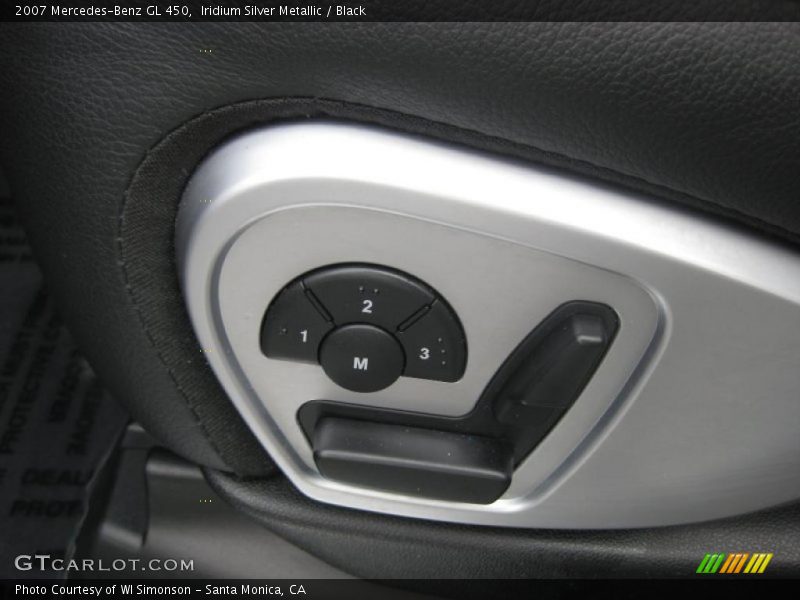 Iridium Silver Metallic / Black 2007 Mercedes-Benz GL 450