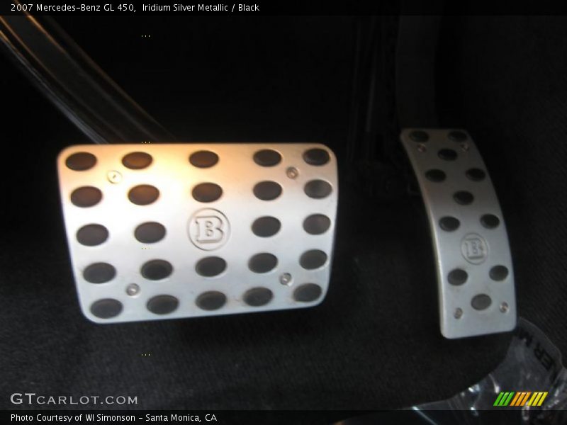 Iridium Silver Metallic / Black 2007 Mercedes-Benz GL 450