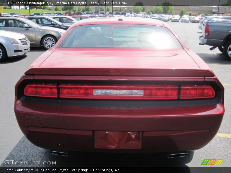 Inferno Red Crystal Pearl / Dark Slate Gray 2010 Dodge Challenger R/T