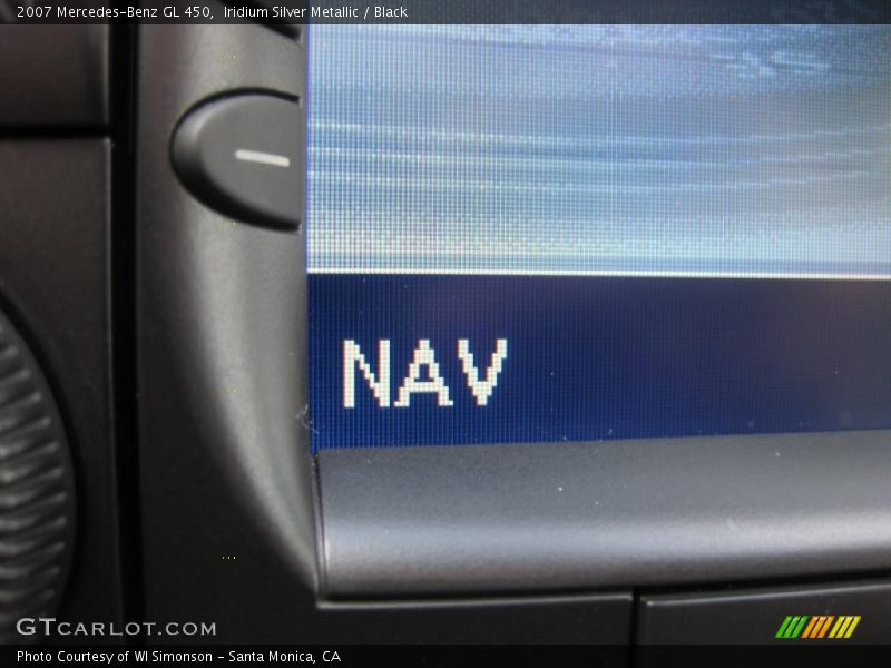 Iridium Silver Metallic / Black 2007 Mercedes-Benz GL 450