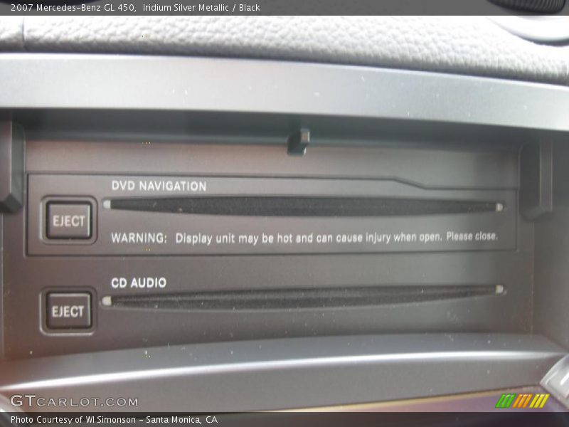 Iridium Silver Metallic / Black 2007 Mercedes-Benz GL 450