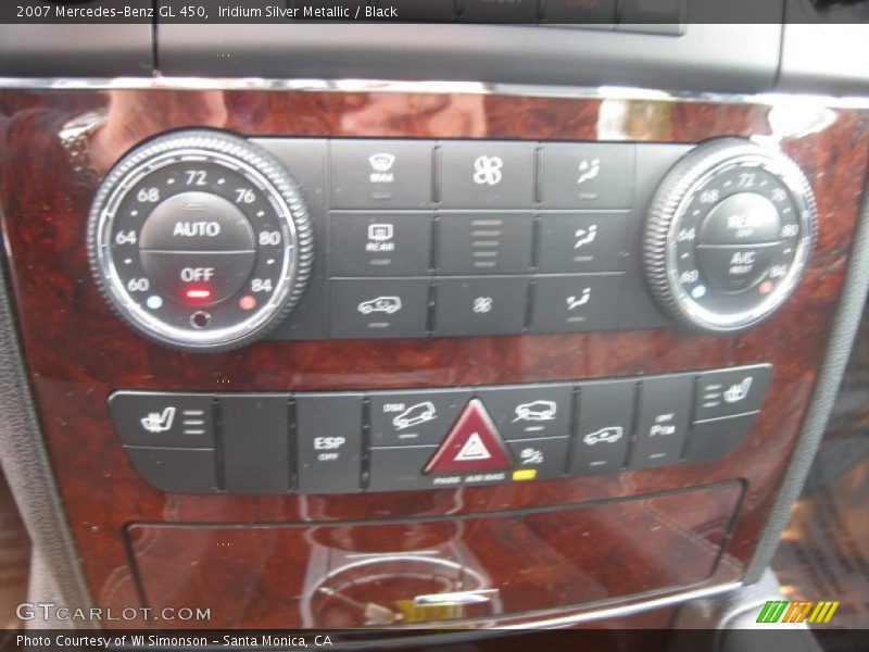 Iridium Silver Metallic / Black 2007 Mercedes-Benz GL 450