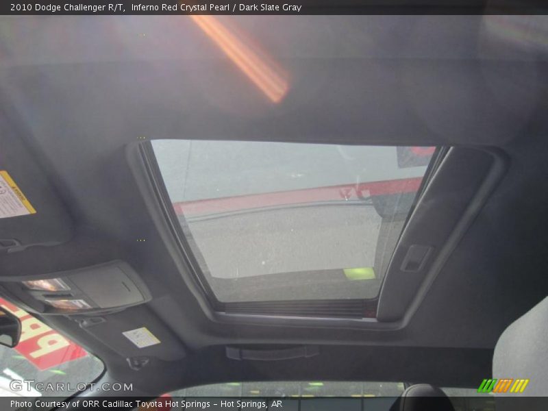 Inferno Red Crystal Pearl / Dark Slate Gray 2010 Dodge Challenger R/T