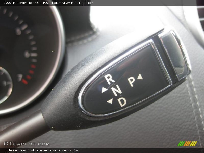 Iridium Silver Metallic / Black 2007 Mercedes-Benz GL 450