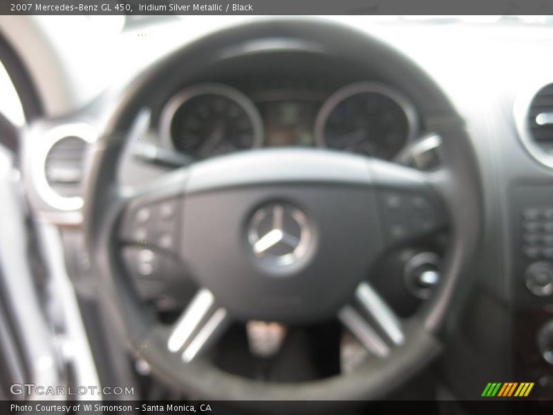 Iridium Silver Metallic / Black 2007 Mercedes-Benz GL 450